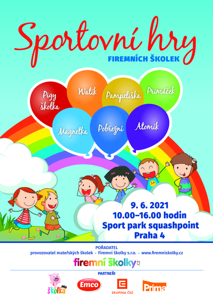 Sportovní hry firemních školek