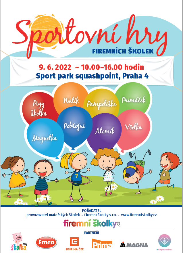 SPORTOVNÍ HRY FIREMNÍCH ŠKOLEK 2022